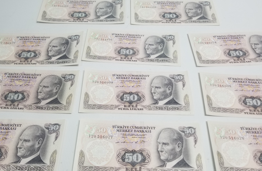 6. EMİSYON KOLEKSİYONLUK KAĞIT 50 LİRA