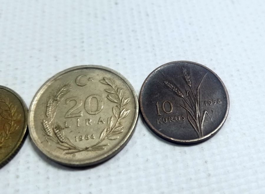 3 ADET KOLEKSİYONLUK ANTİKA METAL PARA