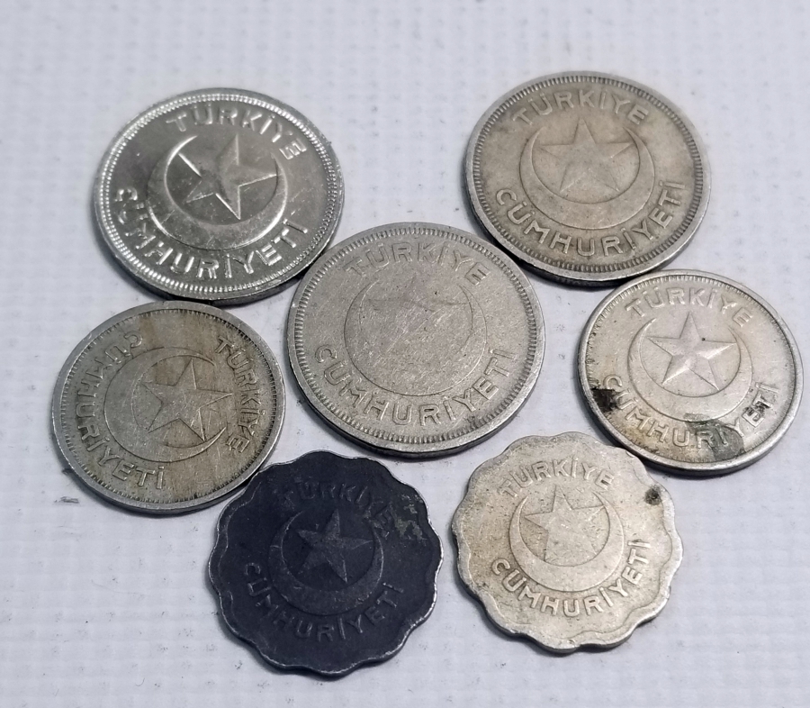 ANTİKA KOLEKSİYONLUK 1 VE 5 KURUŞ LOTU