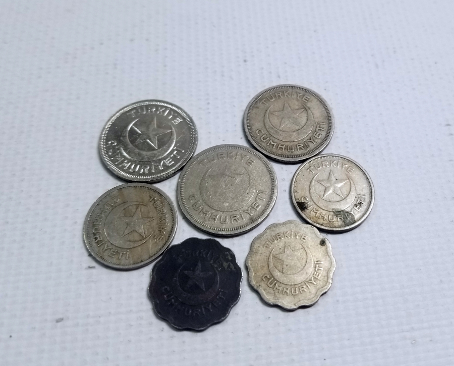 ANTİKA KOLEKSİYONLUK 1 VE 5 KURUŞ LOTU
