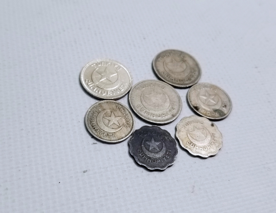 ANTİKA KOLEKSİYONLUK 1 VE 5 KURUŞ LOTU