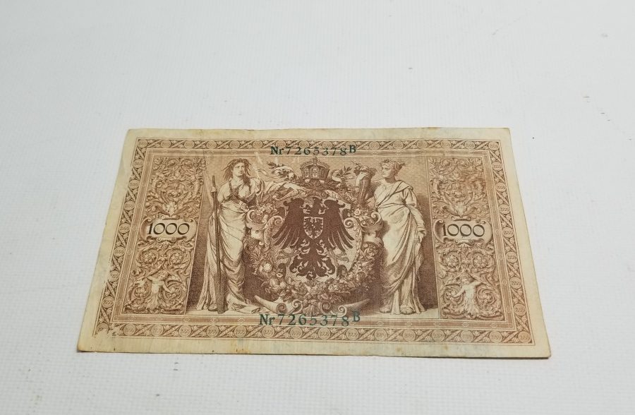 1910 YILI KOLEKSİYONLUK 1000 MARK