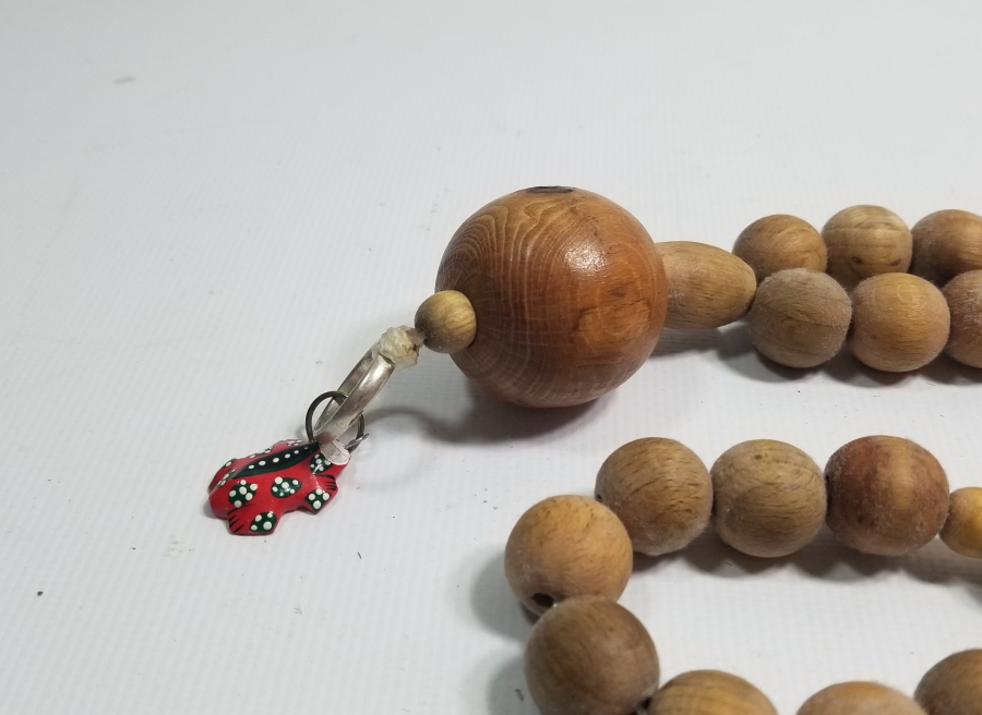 EL YAPIMI 2 ADET AHŞAP TESPİH