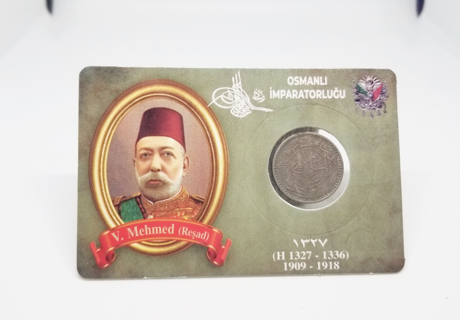 MEHMET REŞAD HAN DÖNEMİ KOLEKSİYONLUK NİKEL 10 PARA