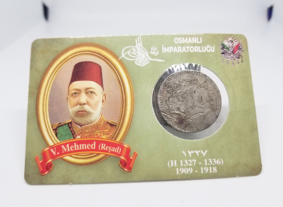 MEHMET REŞAD HAN DÖNEMİ KOLEKSİYONLUK NİKEL 40 PARA