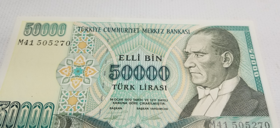 ÇOK YÜKSEK KONDİSYONDA 7. EMİSYON 2. TERTİP - 50.000 TÜRK LİRASI-
