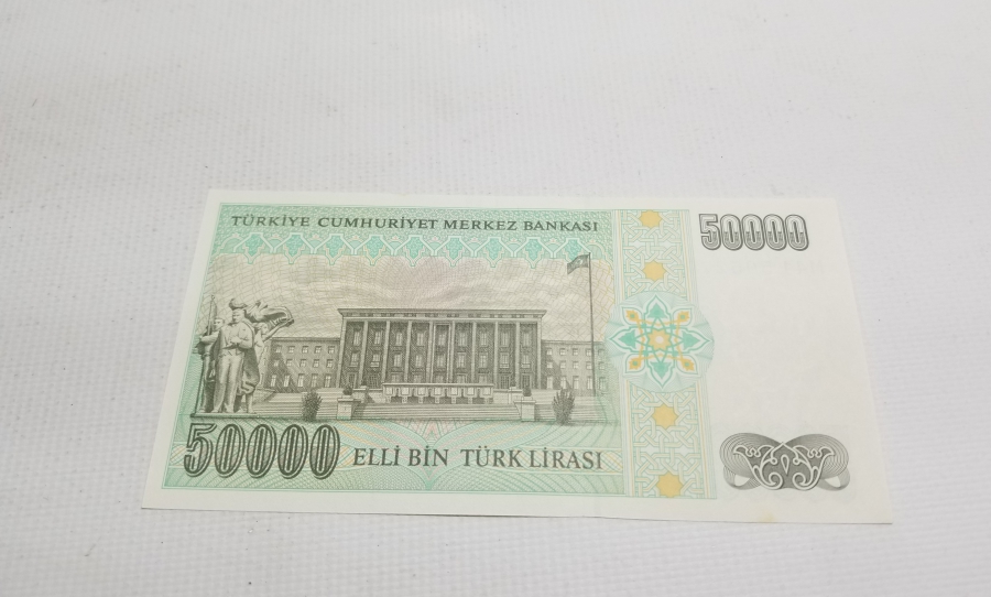 ÇOK YÜKSEK KONDİSYONDA 7. EMİSYON 2. TERTİP - 50.000 TÜRK LİRASI-