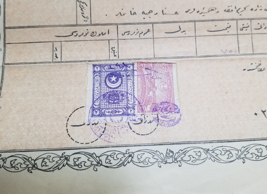 ORİJİNAL KARTONETİNDE CUMHURİYET BAŞLARI NADİR TAPU