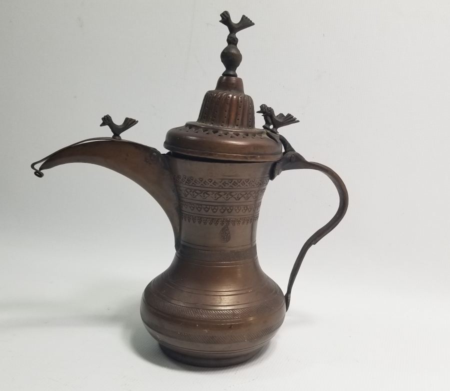 ÜZERİ USTA DAMGALI OSMANLI DÖNEMİ NADİR KUŞLU MIRRA