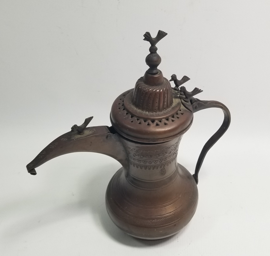 ÜZERİ USTA DAMGALI OSMANLI DÖNEMİ NADİR KUŞLU MIRRA