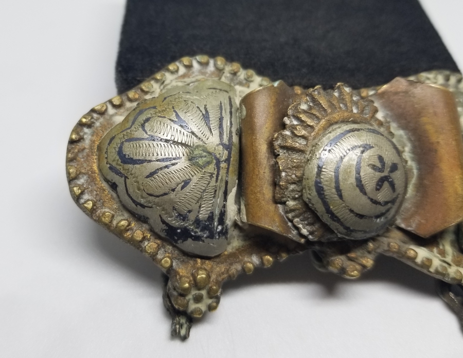 OSMANLICA VAN DAMGALI OSMANLI DÖNEMİ GELİN KEMER TOKASI