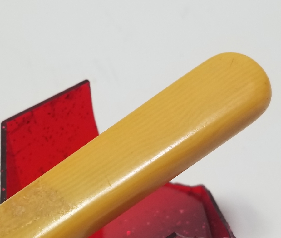 GALALİT SAPLI GÜMÜŞ KAPLAMA ANTİKA PASTA BIÇAĞI