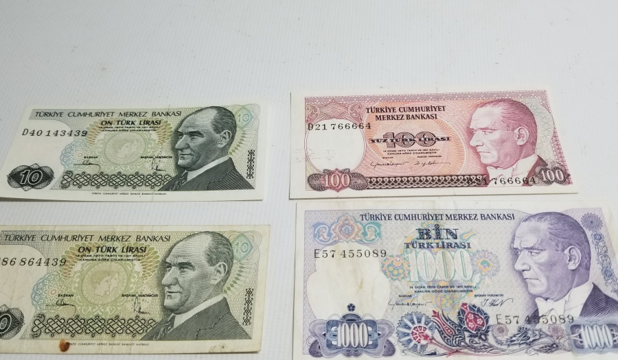 ANTİKA KAĞIT PARA LOTU