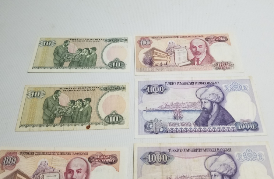 ANTİKA KAĞIT PARA LOTU