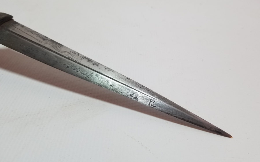 CUMHURİYET BAŞLARI EL YAPIMI NADİR KABADAYI KAMASI
