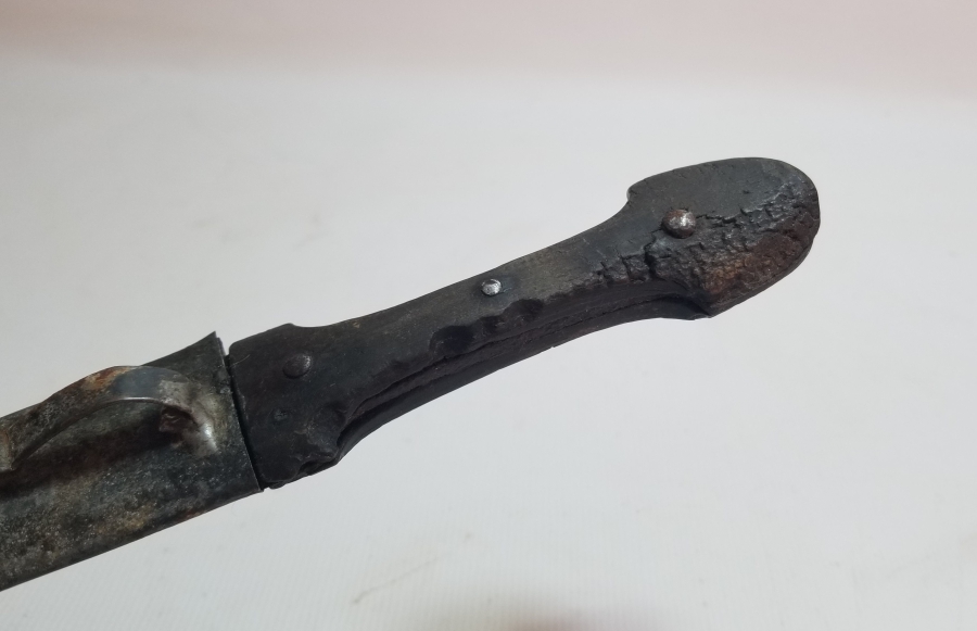ÇİFT KAN OLUKLU NADİR TİPTE OSMANLI DÖNEMİ ÇERKES KAMASI