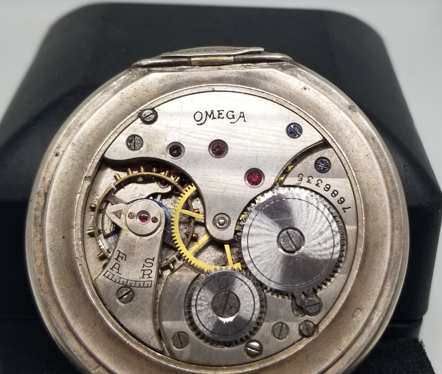 ANTİKA OMEGA CEP SAATİ MAKİNASI