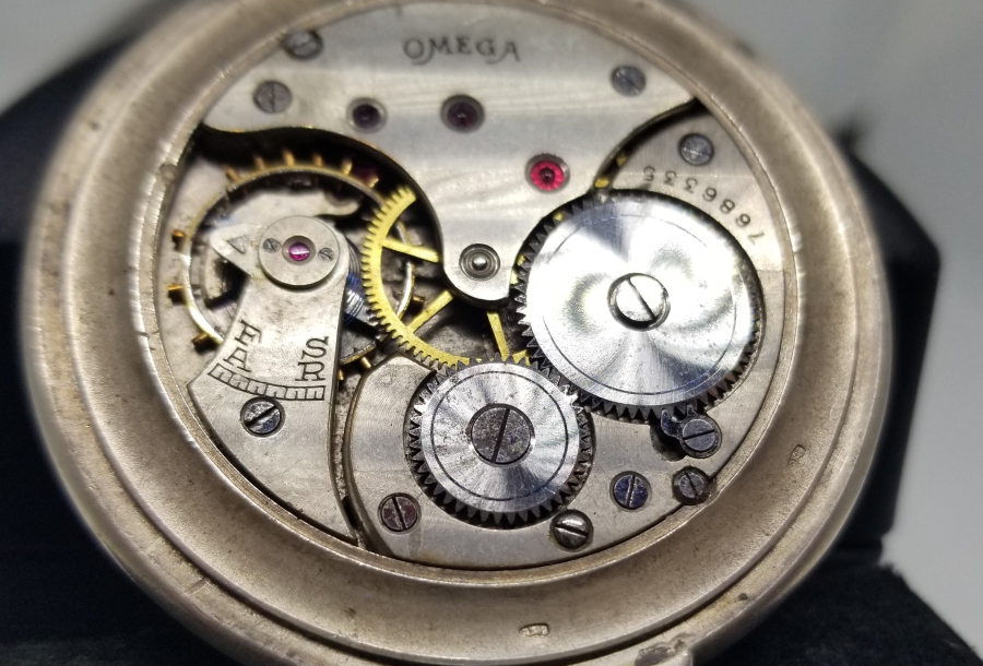 ANTİKA OMEGA CEP SAATİ MAKİNASI