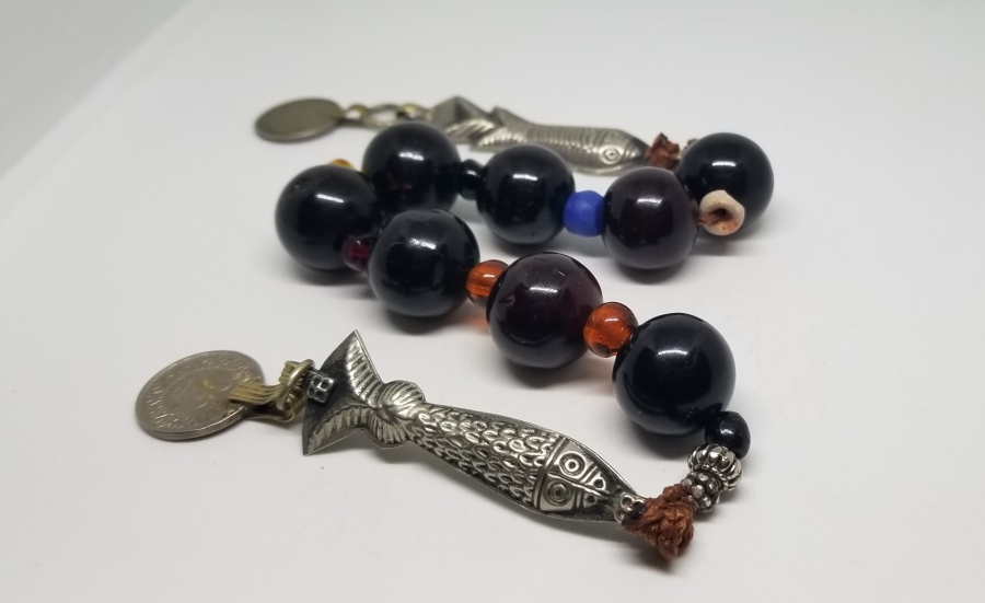İKİ UCUNDA TÜRKMEN PARASI BULUNAN SALLAMA