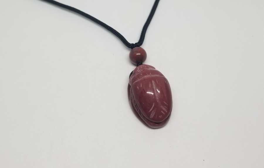 EL YAPIMI DOĞAL TAŞ MISIR KOLYE