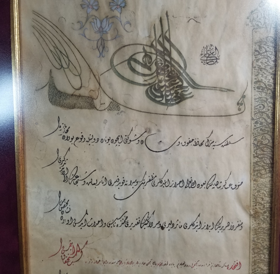 GÜMÜŞ YUNAN HARBİ MADALYASI VE BERATI