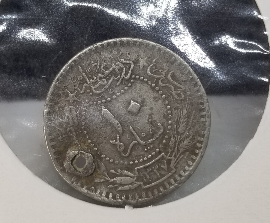 MEHMET REŞAD HAN DÖNEMİ KOLEKSİYONLUK NİKEL 10 PARA