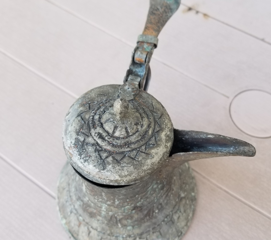 OSMANLI DÖNEMİ USTA DAMGALI BAKIR CEZVE