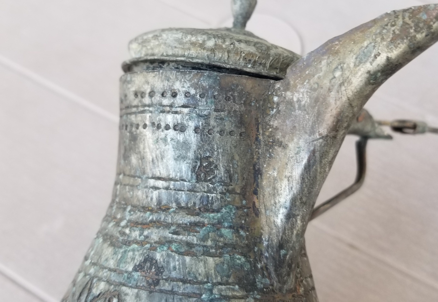 OSMANLI DÖNEMİ USTA DAMGALI BAKIR CEZVE