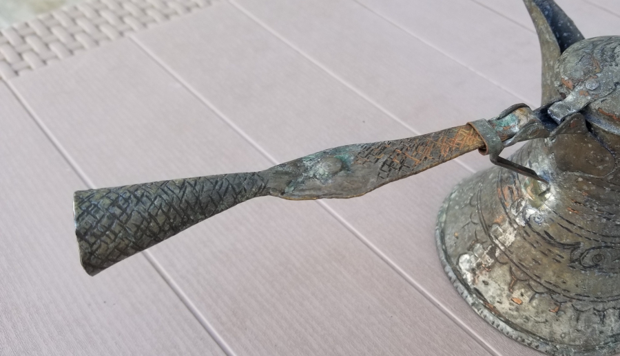 OSMANLI DÖNEMİ USTA DAMGALI BAKIR CEZVE