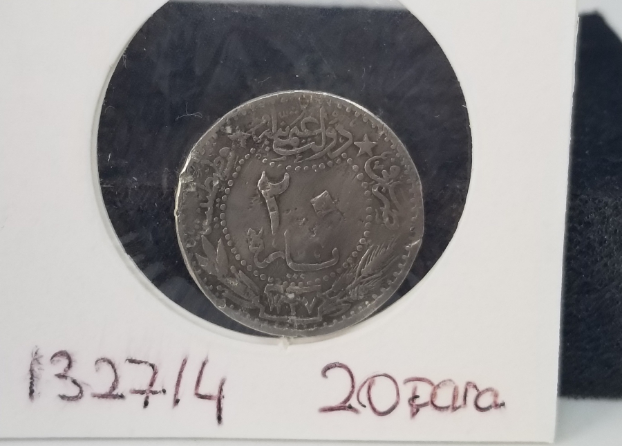 MEHMET REŞAD HAN DÖNEMİ KOLEKSİYONLUK NİKEL 20 PARA