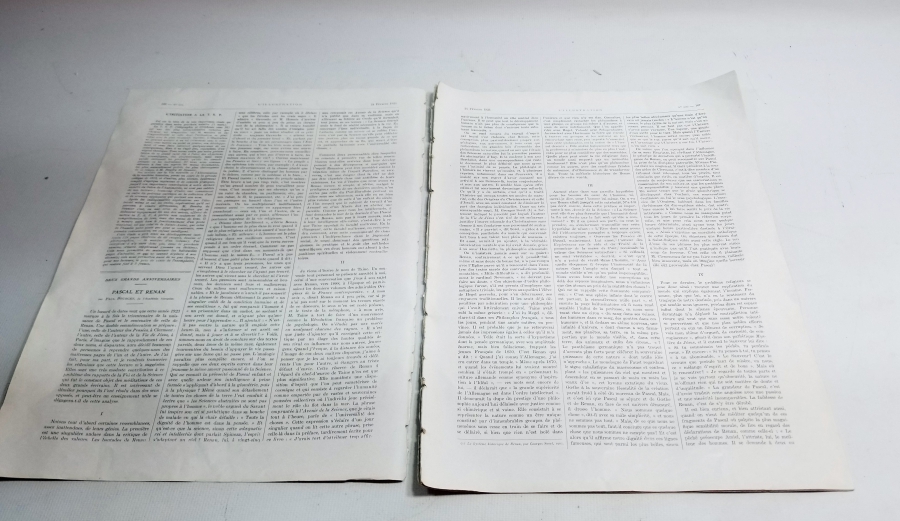 ATATÜRK KAPAKLI 24 ŞUBAT 1923 TARİHLİ NADİR FRANSIZ L'ILLUSTATION DERGİSİ