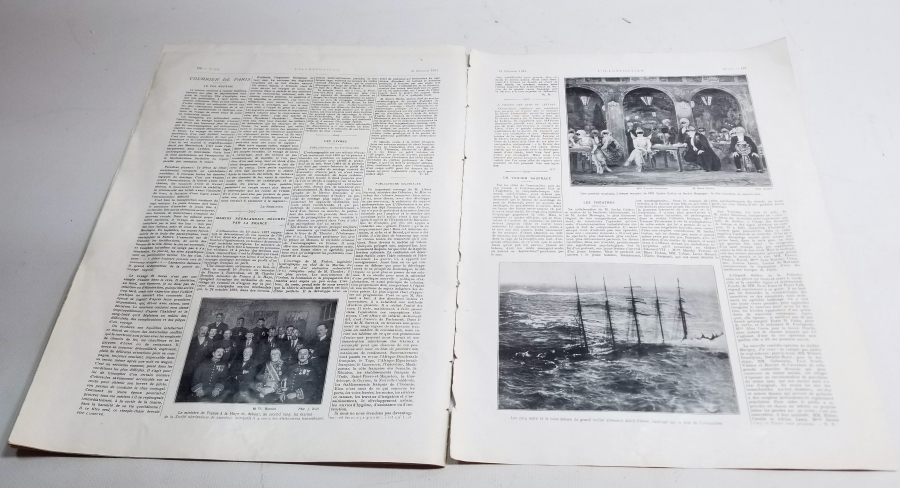 ATATÜRK KAPAKLI 24 ŞUBAT 1923 TARİHLİ NADİR FRANSIZ L'ILLUSTATION DERGİSİ