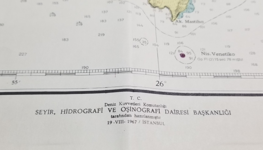 BÜYÜK BOY DENİZ HARİTASI