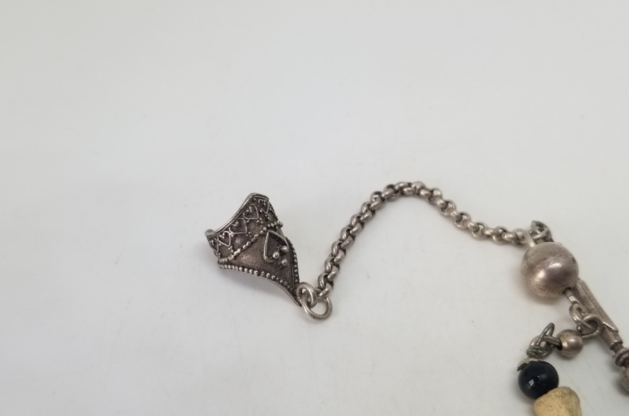 OSMANLI DÖNEMİ ÇOK NADİR ŞAMAN İŞİ GÜMÜŞ TAKI