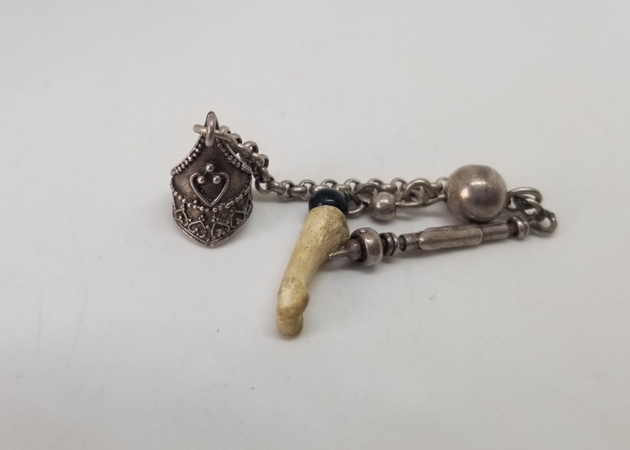 OSMANLI DÖNEMİ ÇOK NADİR ŞAMAN İŞİ GÜMÜŞ TAKI