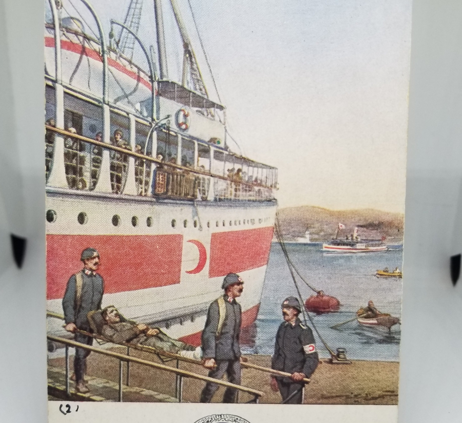 OSMANLI DÖNEMİ HİLALİ AHMER KARTPOSTAL