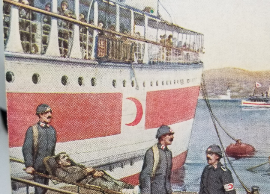 OSMANLI DÖNEMİ HİLALİ AHMER KARTPOSTAL