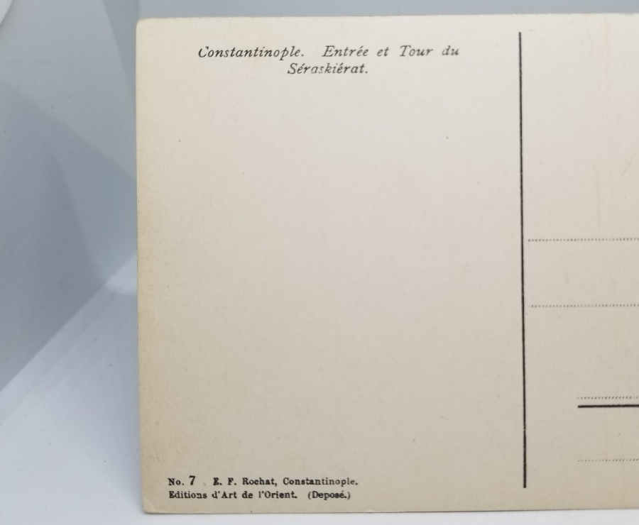 OSMANLI DÖNEMİ KARTPOSTAL