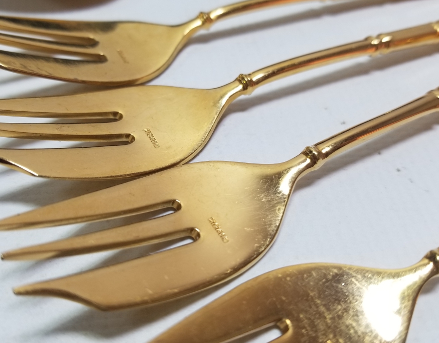 ANTİKA PASTA ÇATAL KAŞIK TAKIMI
