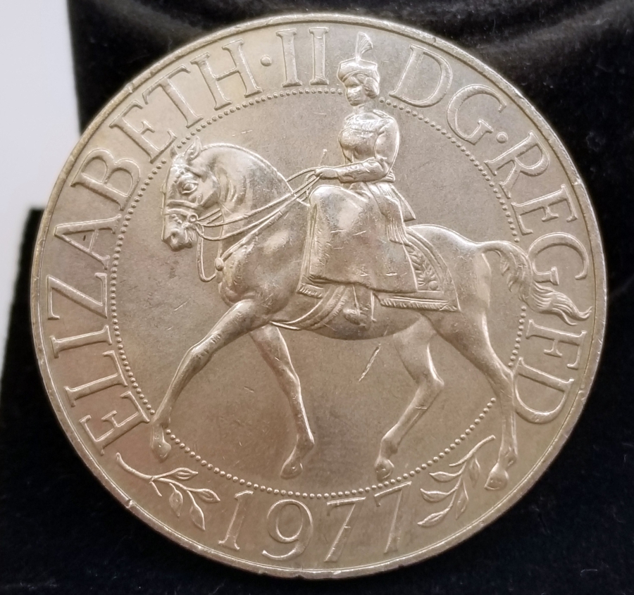 1977 YILI 2. ELİZABETH HATIRA PARA