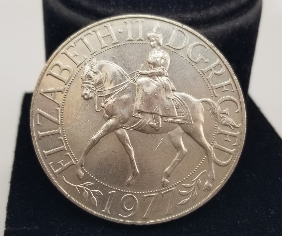 1977 YILI 2. ELİZABETH HATIRA PARA