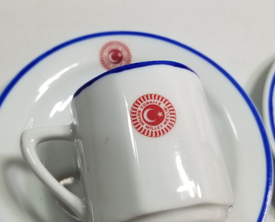 TBMM HATIRASI ÇİFT FİNCAN TAKIMI