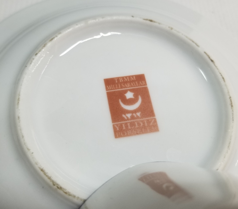 TBMM HATIRASI ÇİFT FİNCAN TAKIMI