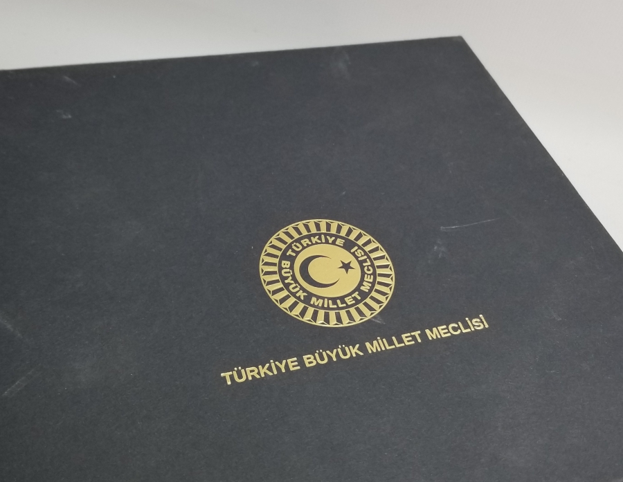 TBMM HATIRASI ÇİFT FİNCAN TAKIMI