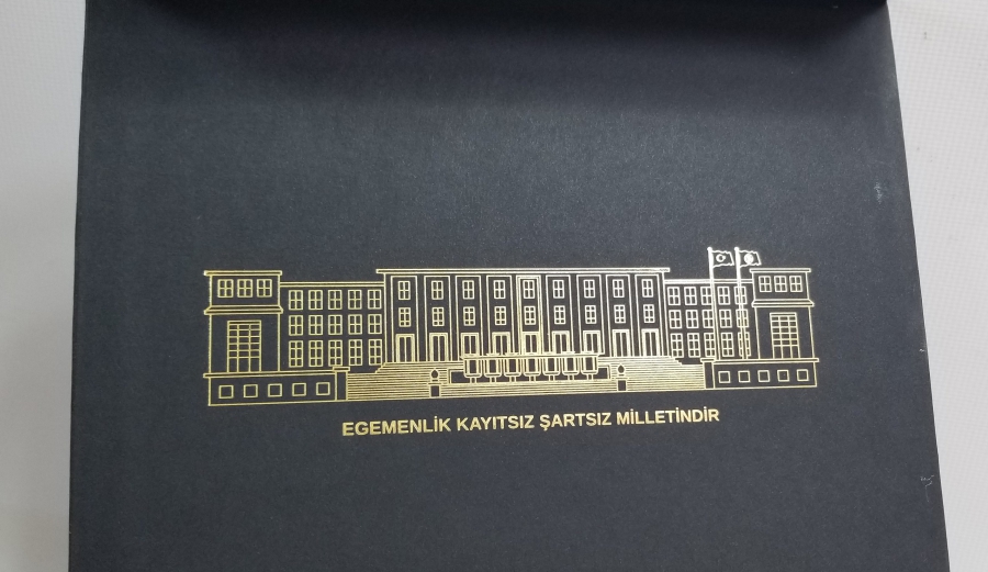 TBMM HATIRASI ÇİFT FİNCAN TAKIMI