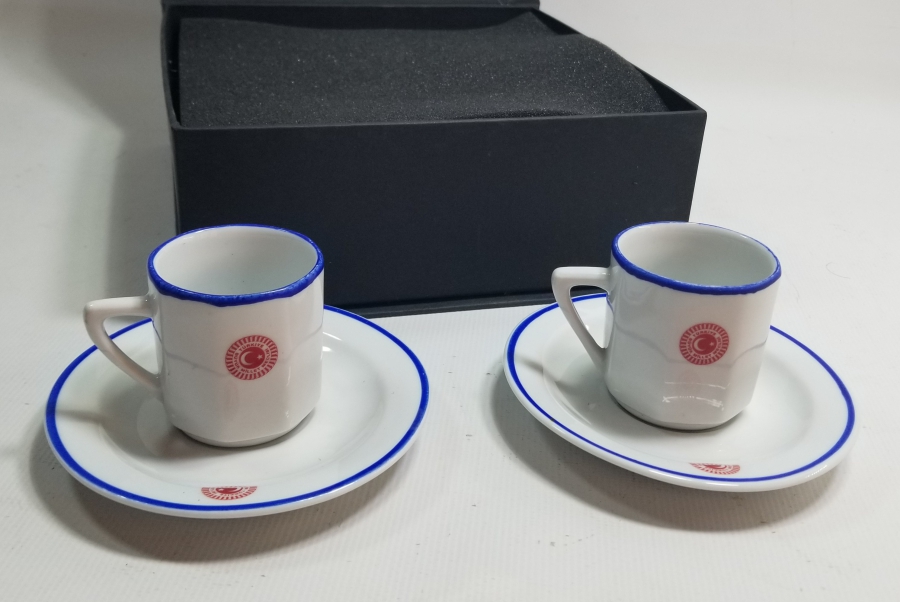 TBMM HATIRASI ÇİFT FİNCAN TAKIMI
