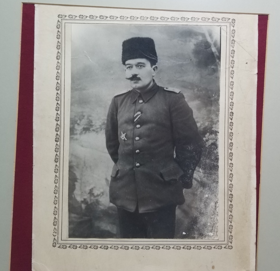 HARP MADALYALI BİR SUBAYIMIZA AİT FOTOĞRAF VE HARP MADALYASI TAKIMI