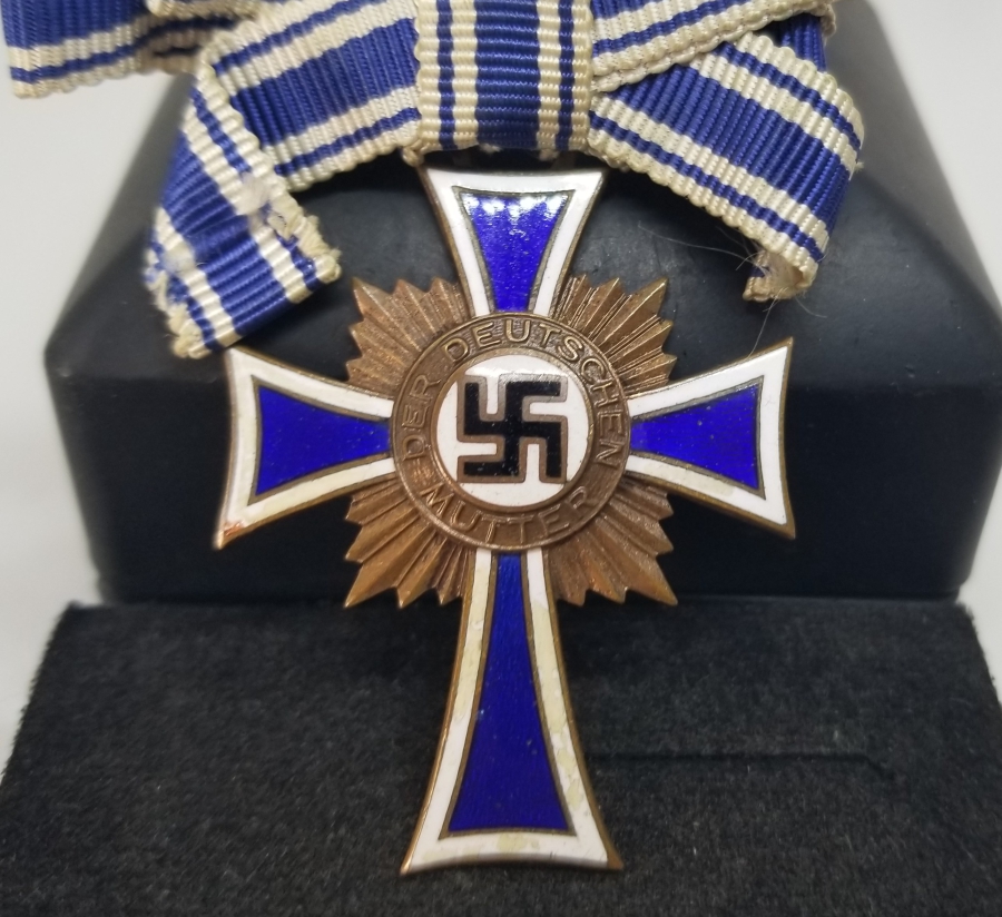 1938 NAZİ ALMAN ANNELİK ŞEREF MADALYASI