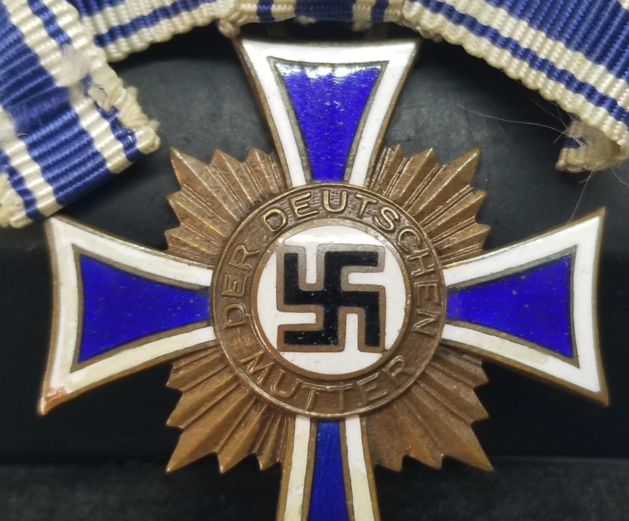 1938 NAZİ ALMAN ANNELİK ŞEREF MADALYASI