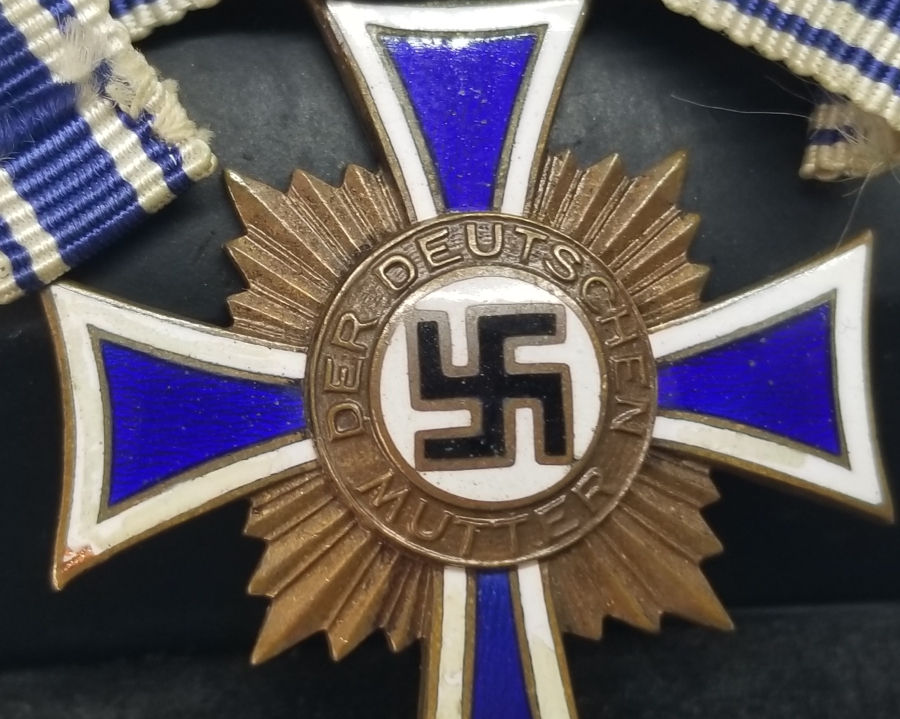 1938 NAZİ ALMAN ANNELİK ŞEREF MADALYASI